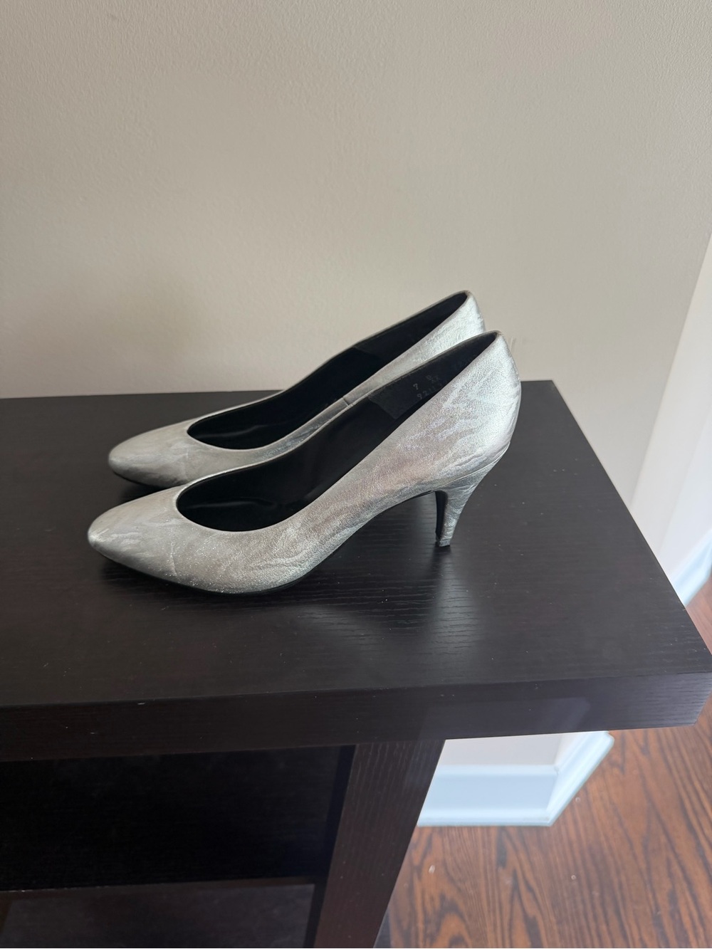Vintage Night Life by Life Stride silver heels